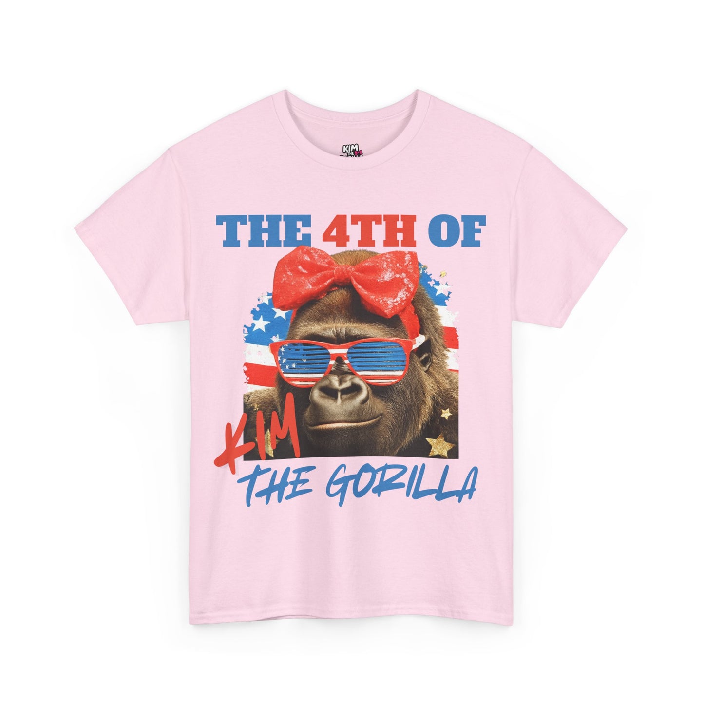 4th of Kim the Gorilla T-shirt | July 4th | Official Kim the Gorilla Merch