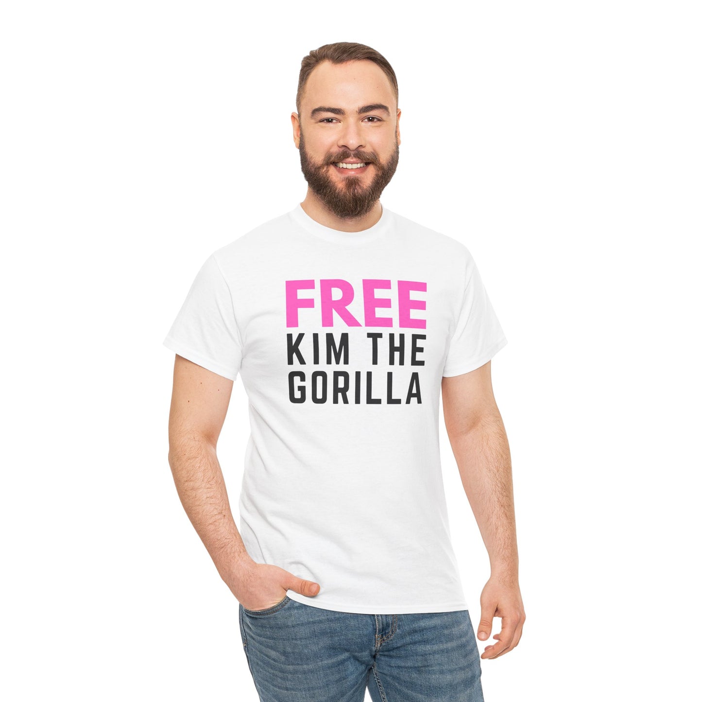 FREE KIM THE GORILLA Official T-Shirt