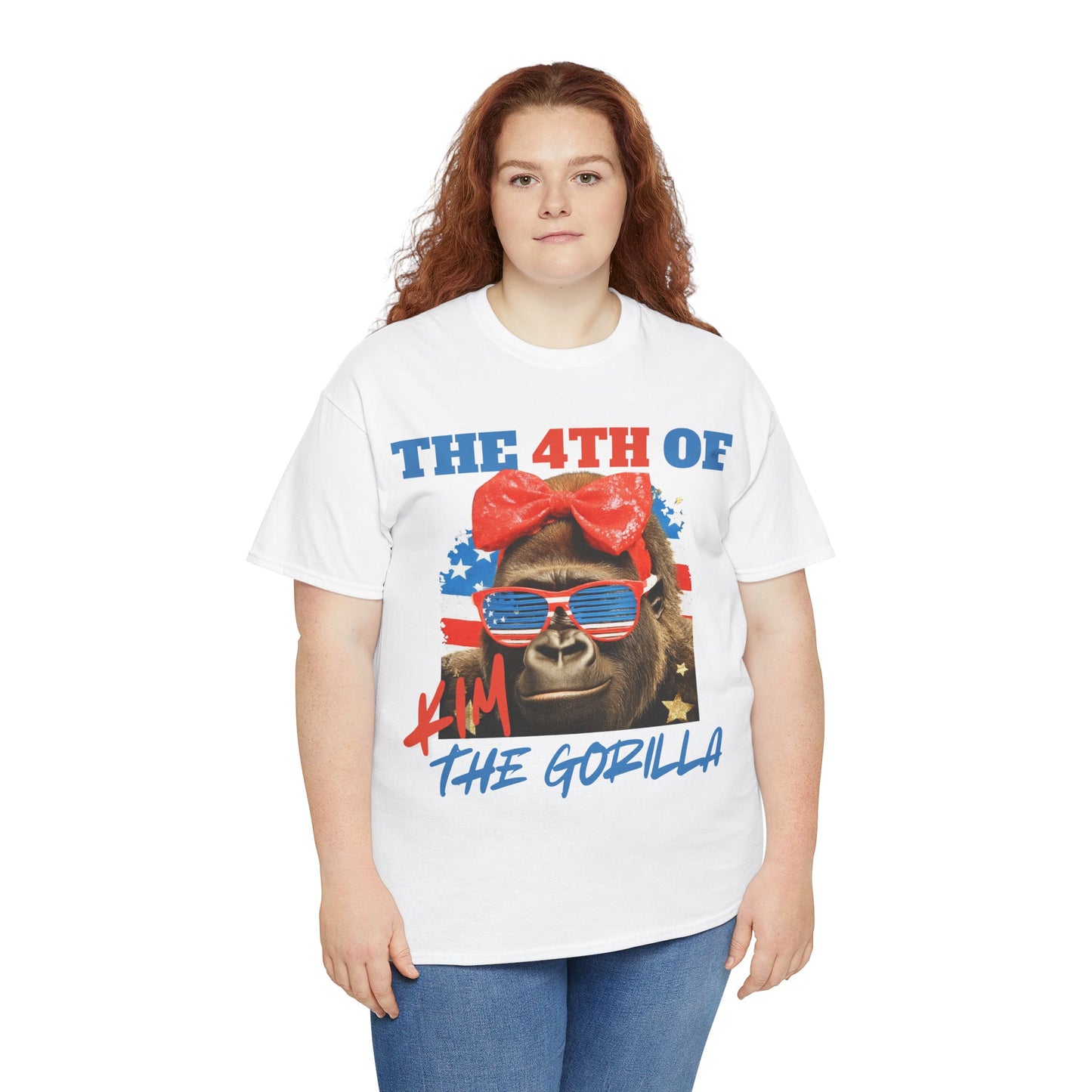 4th of Kim the Gorilla T-shirt | July 4th | Official Kim the Gorilla Merch
