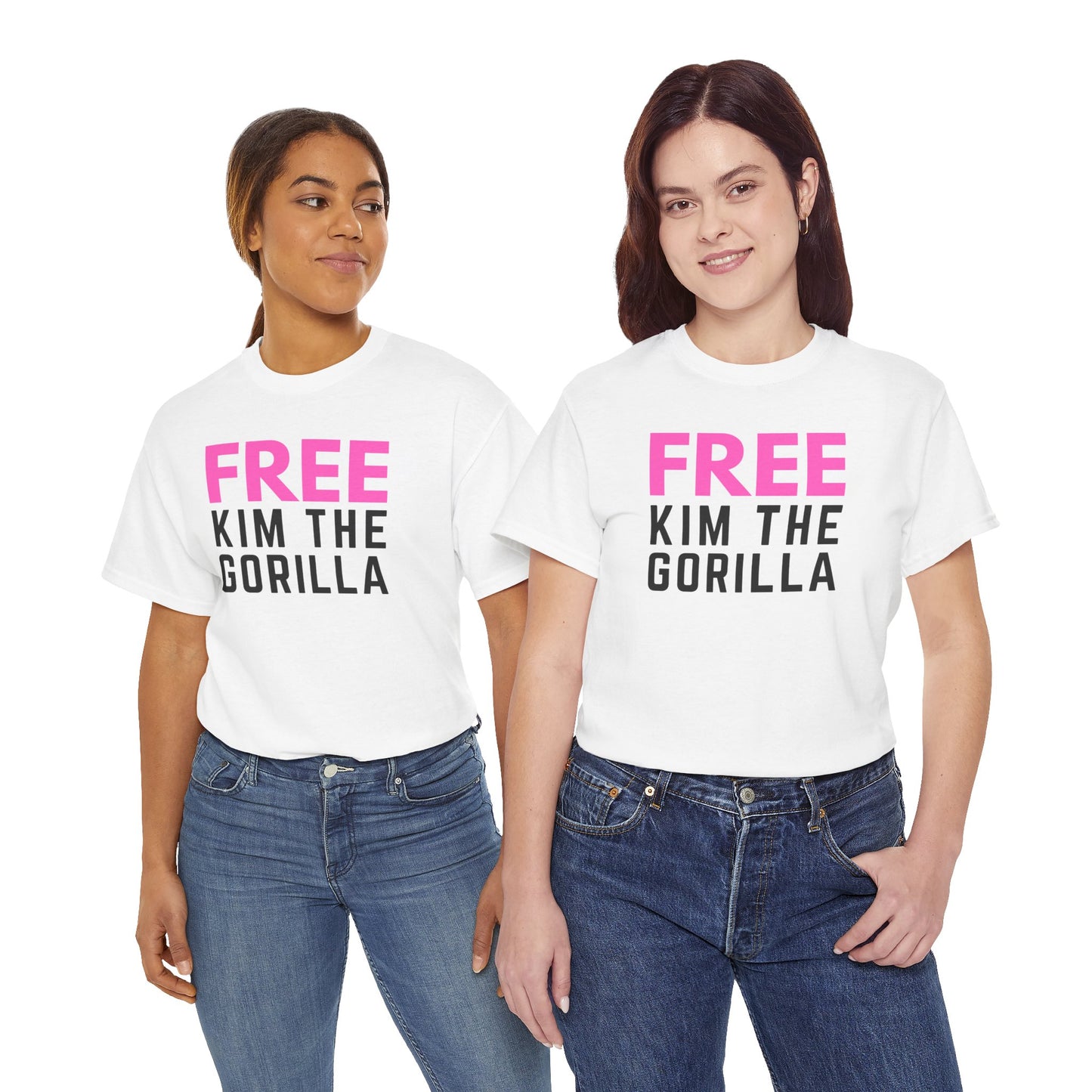 FREE KIM THE GORILLA Official T-Shirt
