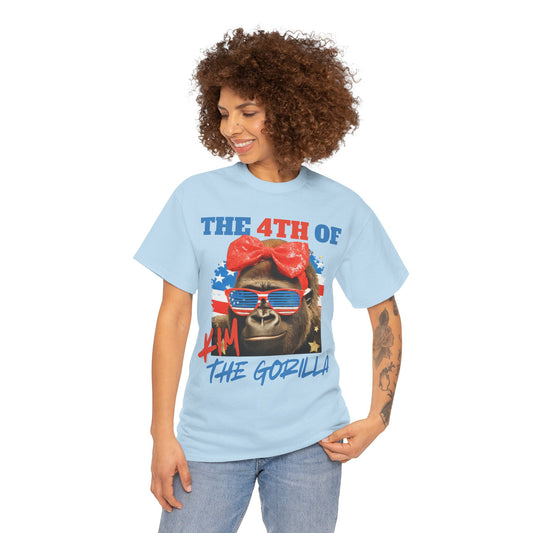 4th of Kim the Gorilla T-shirt | July 4th | Official Kim the Gorilla Merch