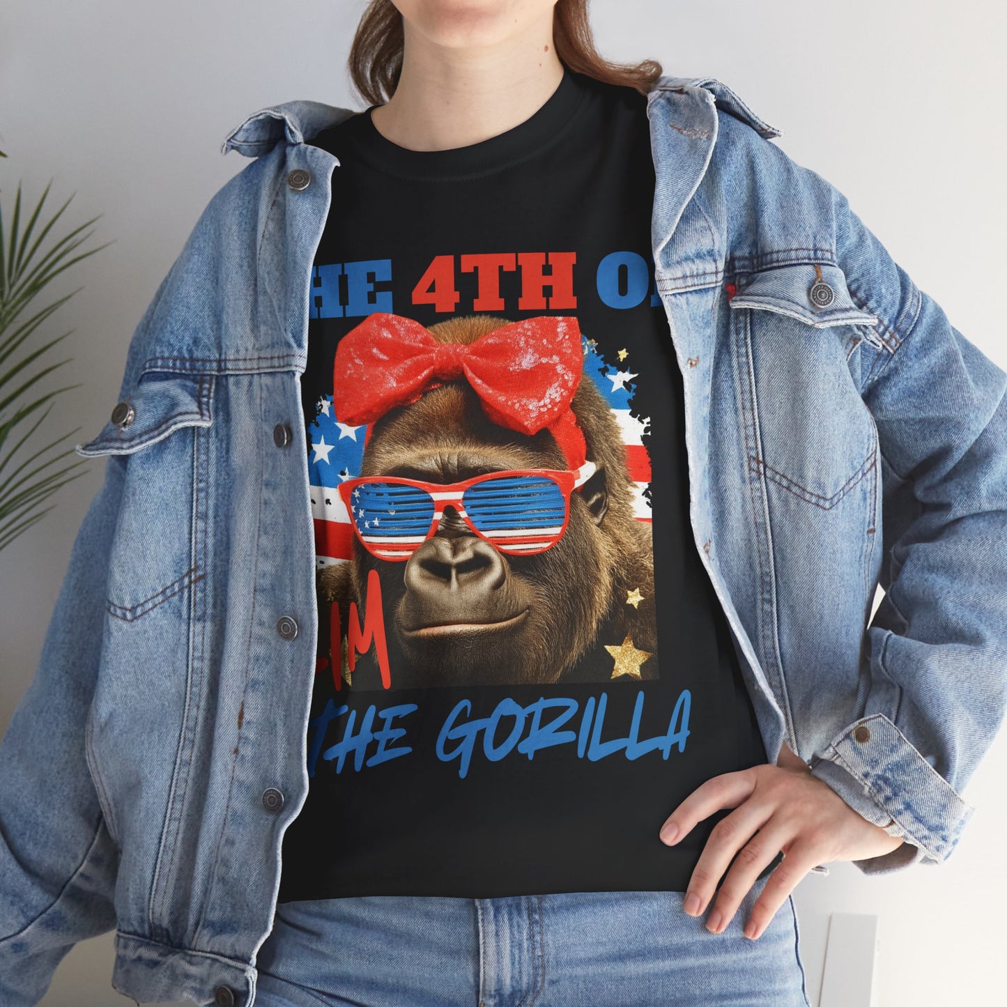 4th of Kim the Gorilla T-shirt | July 4th | Official Kim the Gorilla Merch