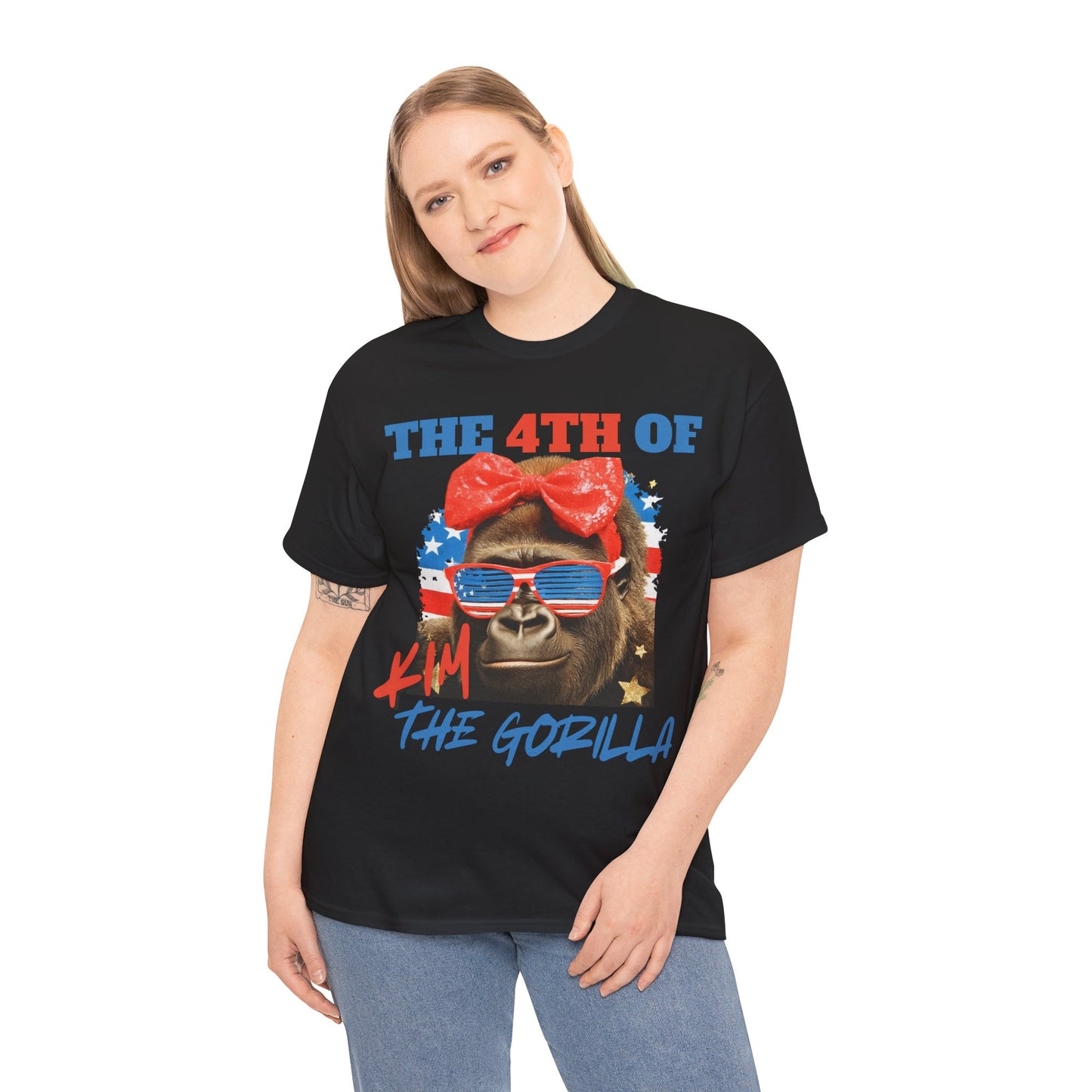 4th of Kim the Gorilla T-shirt | July 4th | Official Kim the Gorilla Merch