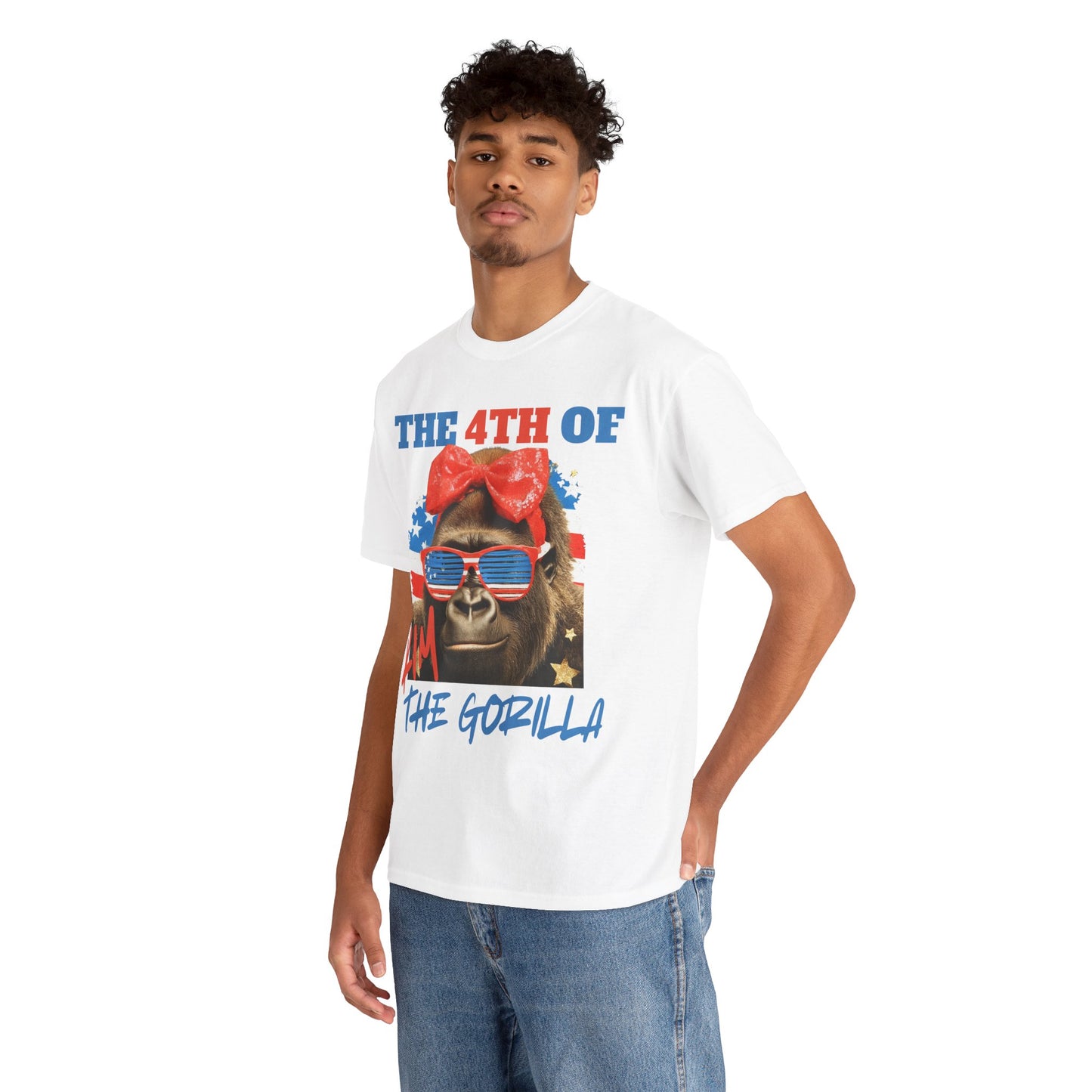 4th of Kim the Gorilla T-shirt | July 4th | Official Kim the Gorilla Merch