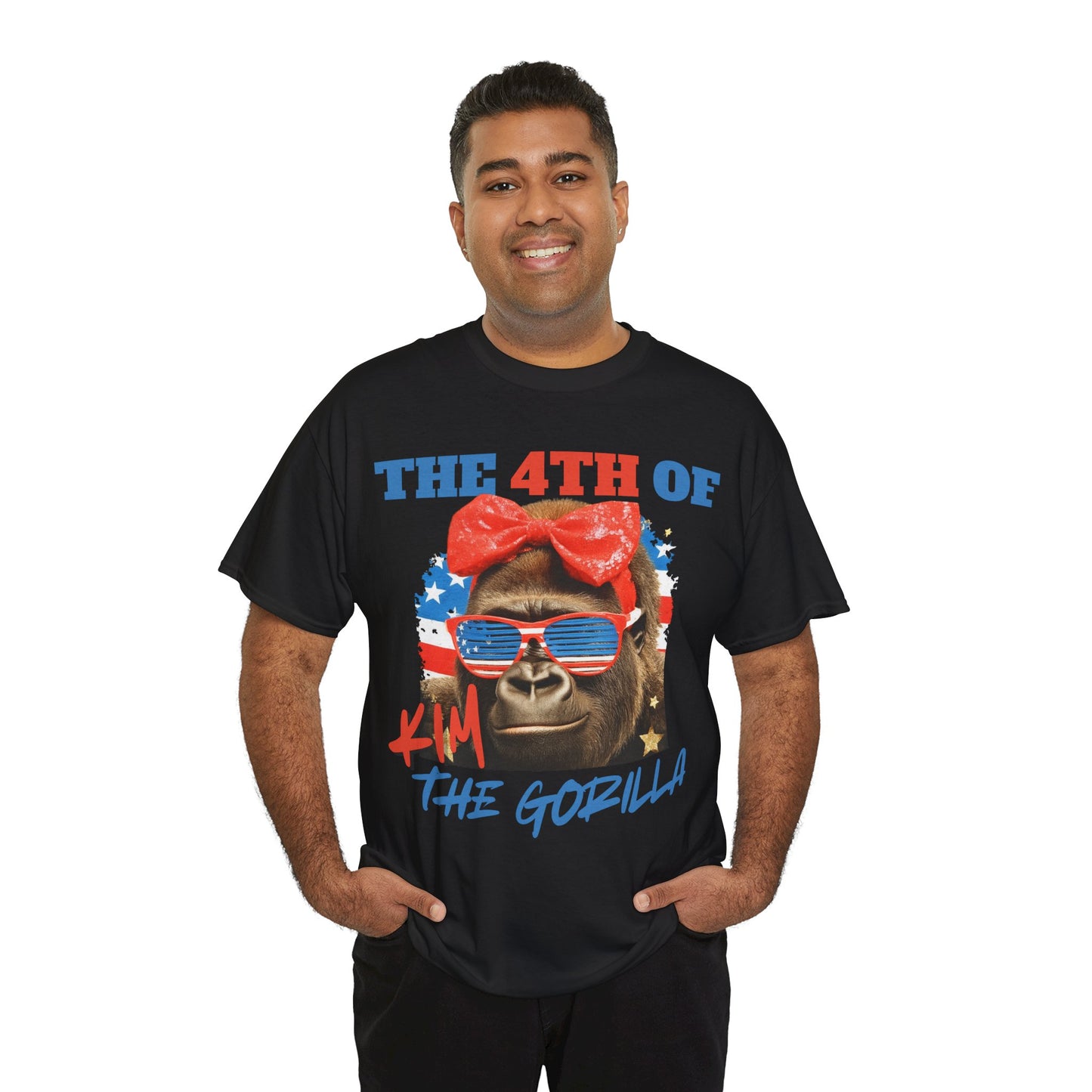 4th of Kim the Gorilla T-shirt | July 4th | Official Kim the Gorilla Merch