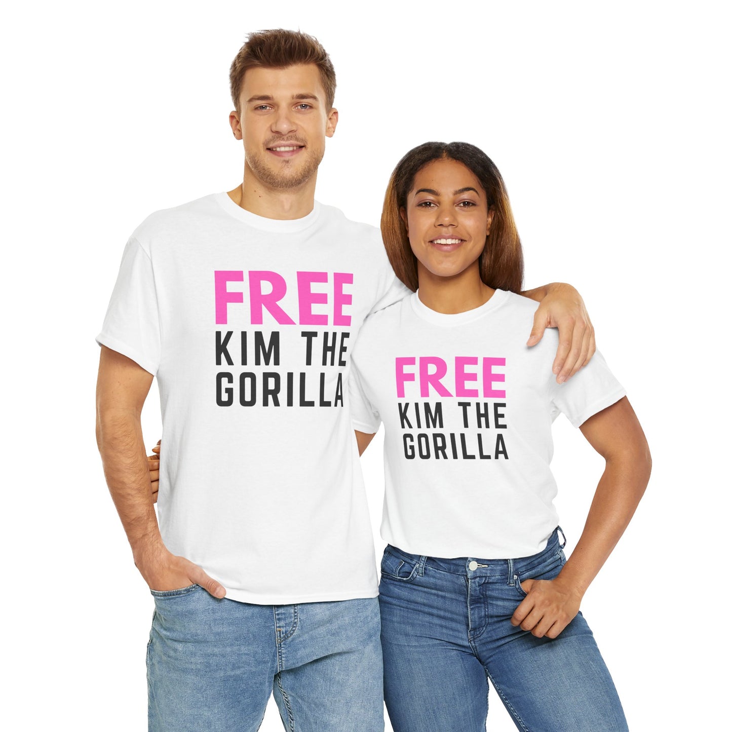 FREE KIM THE GORILLA Official T-Shirt