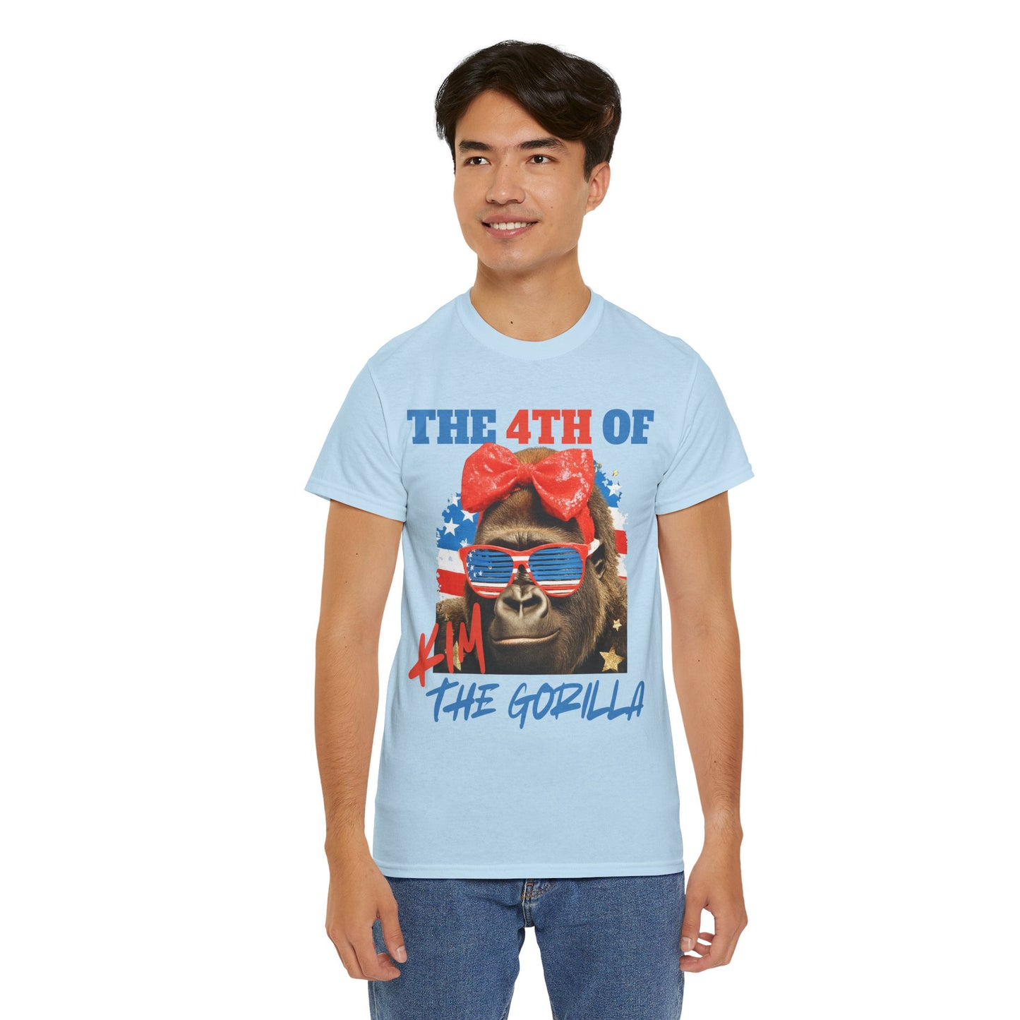 4th of Kim the Gorilla T-shirt | July 4th | Official Kim the Gorilla Merch