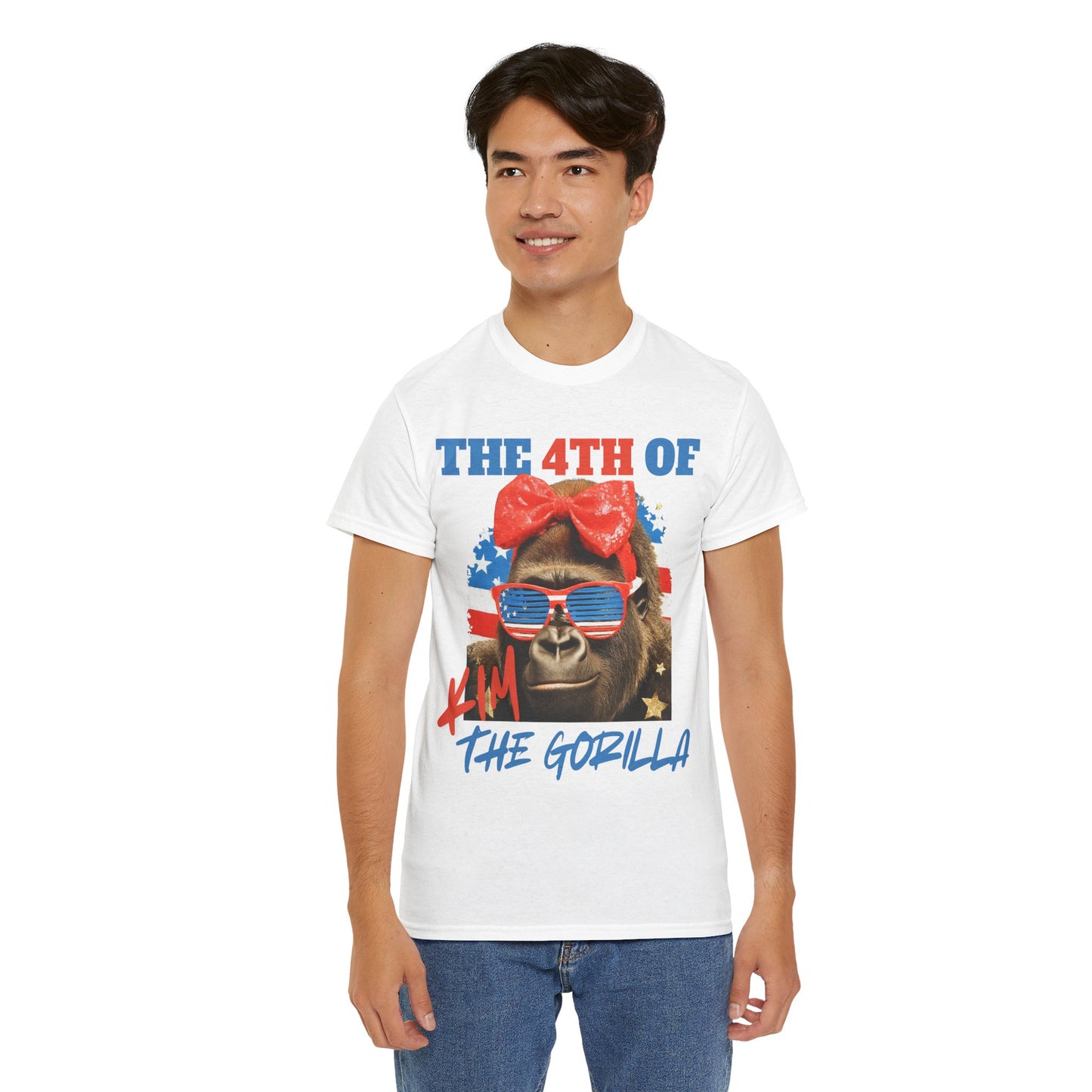 4th of Kim the Gorilla T-shirt | July 4th | Official Kim the Gorilla Merch