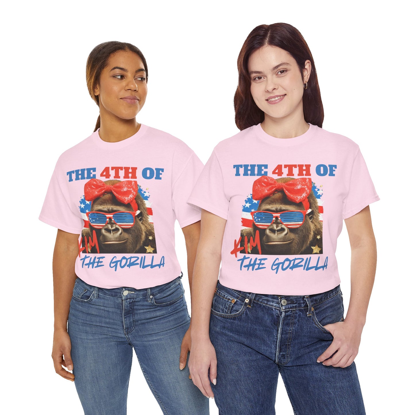 4th of Kim the Gorilla T-shirt | July 4th | Official Kim the Gorilla Merch