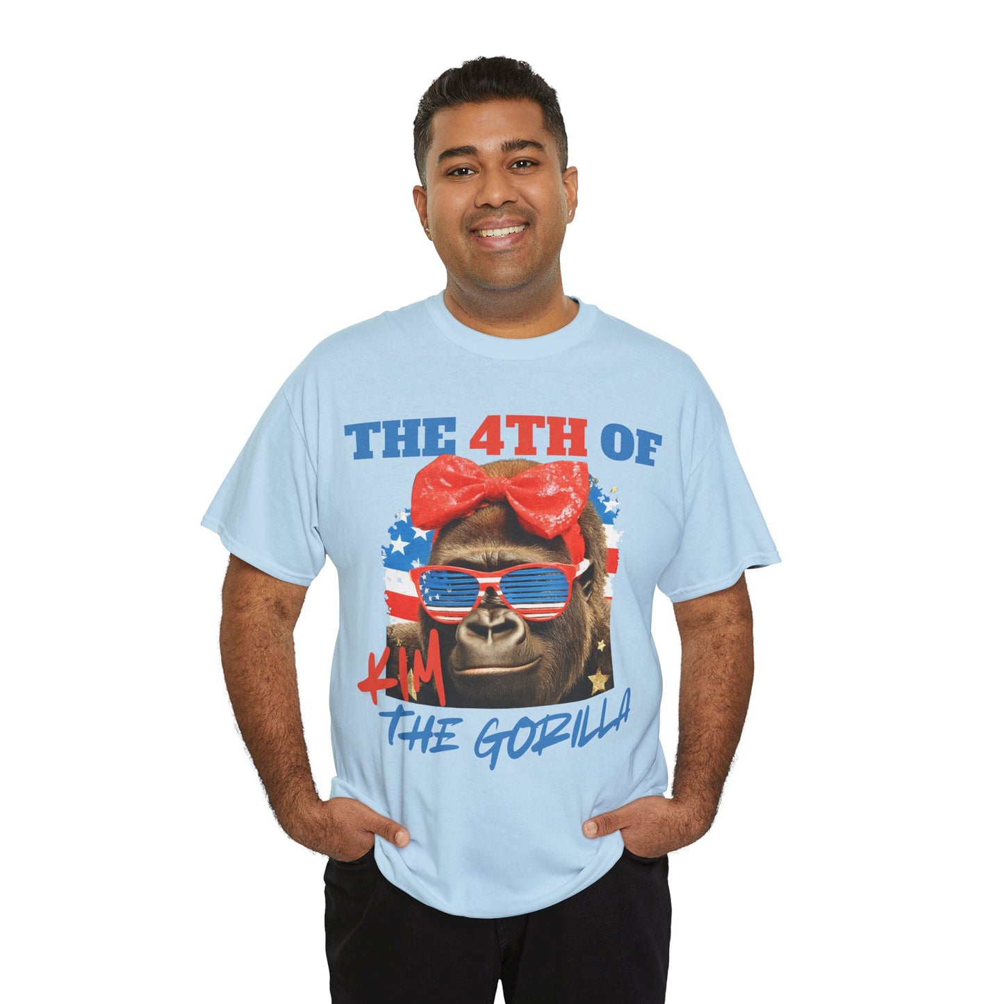 4th of Kim the Gorilla T-shirt | July 4th | Official Kim the Gorilla Merch