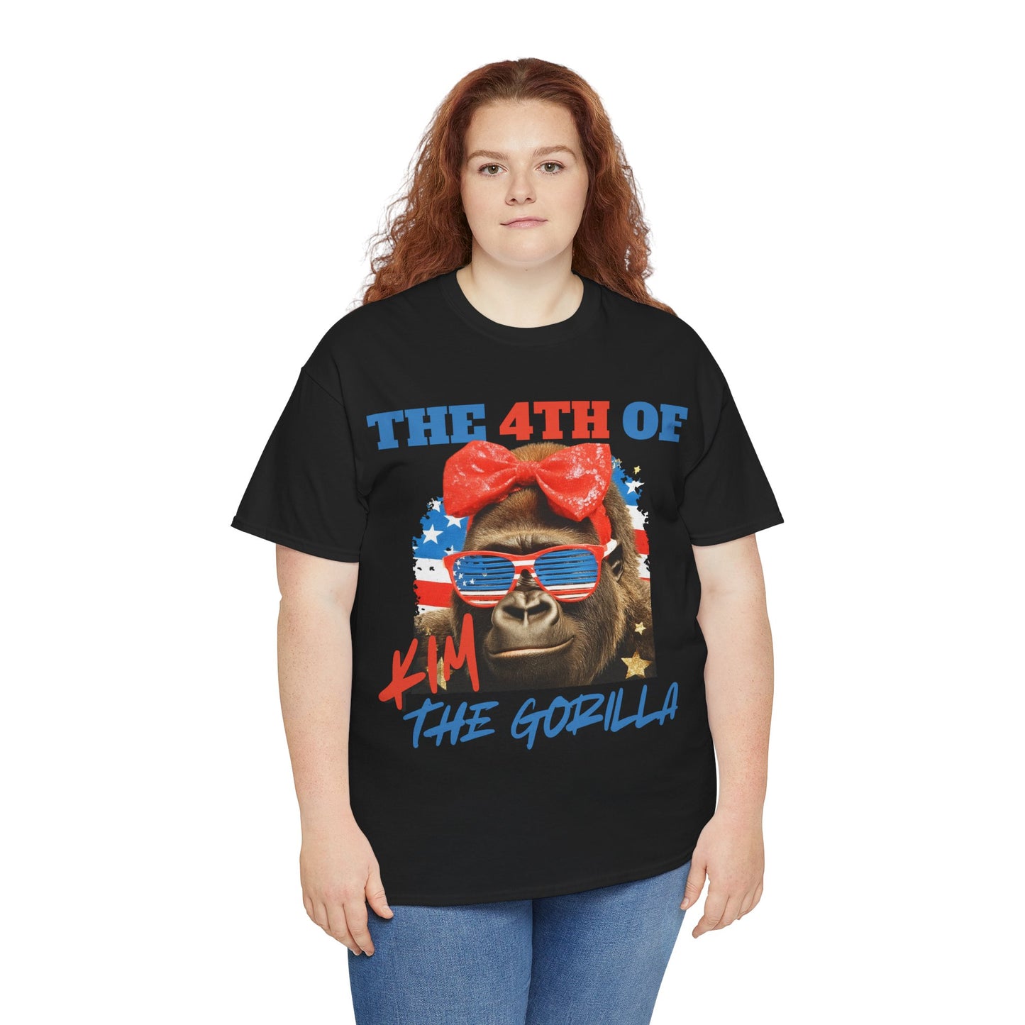 4th of Kim the Gorilla T-shirt | July 4th | Official Kim the Gorilla Merch