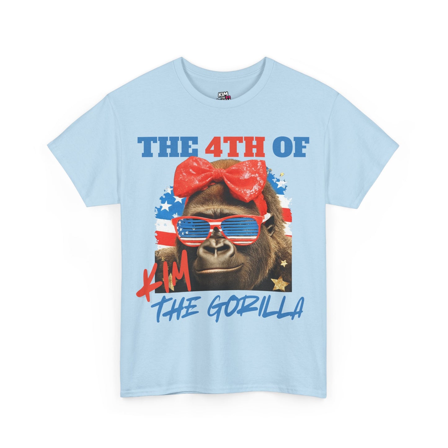 4th of Kim the Gorilla T-shirt | July 4th | Official Kim the Gorilla Merch