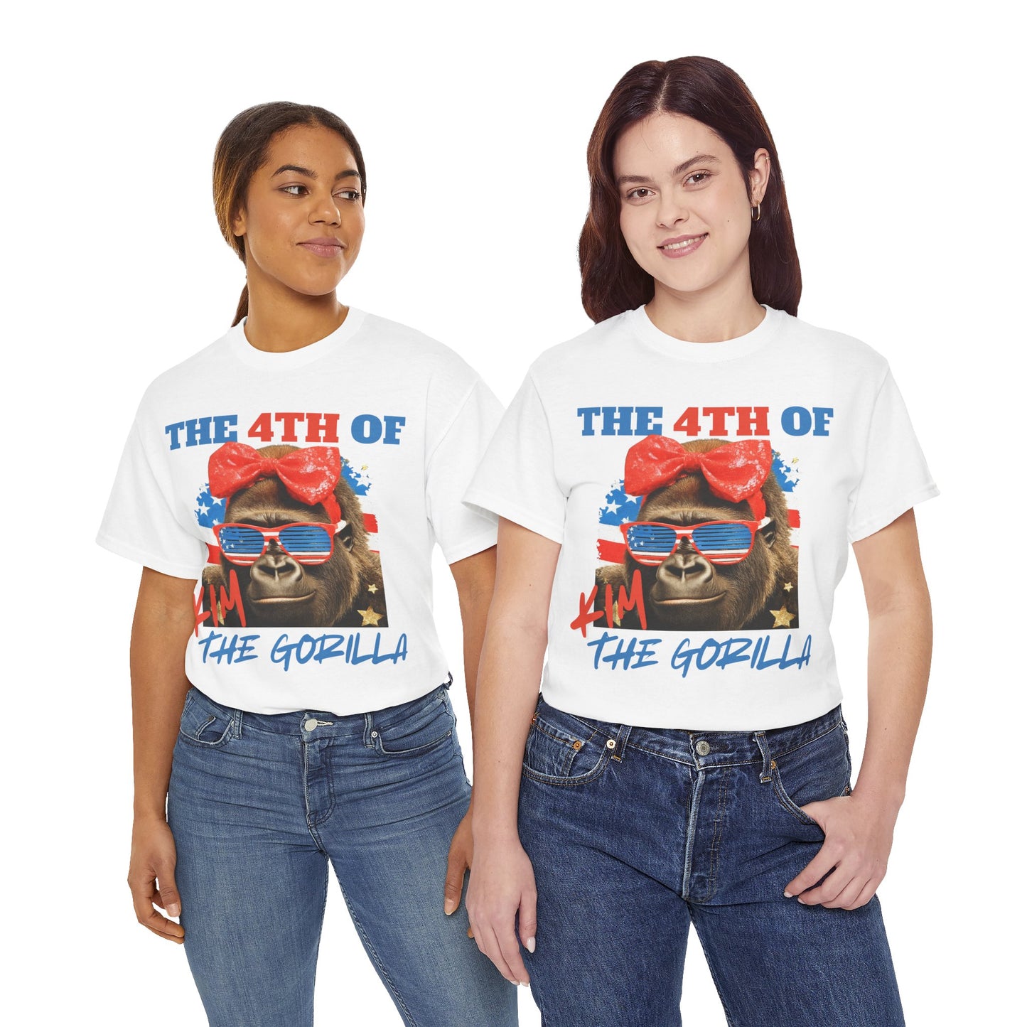 4th of Kim the Gorilla T-shirt | July 4th | Official Kim the Gorilla Merch