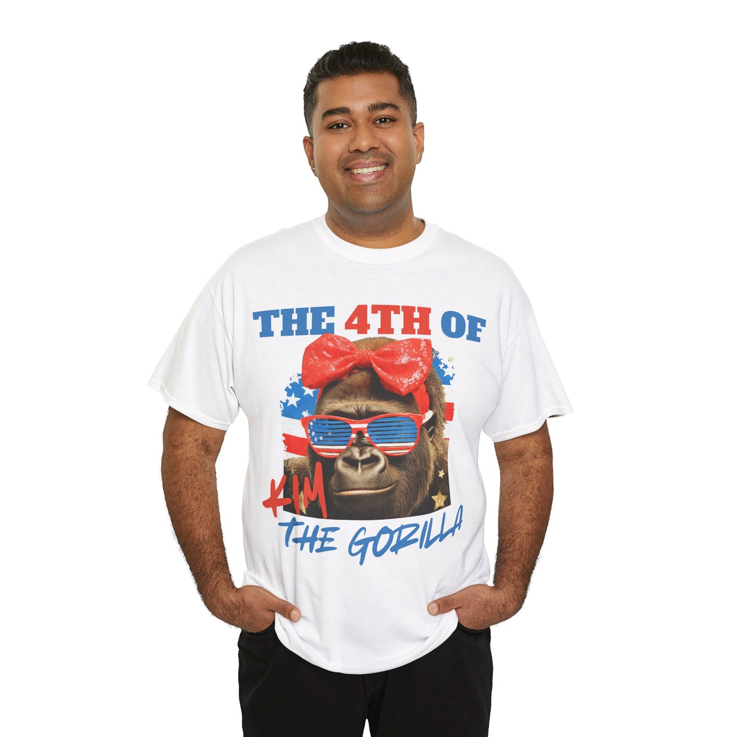 4th of Kim the Gorilla T-shirt | July 4th | Official Kim the Gorilla Merch