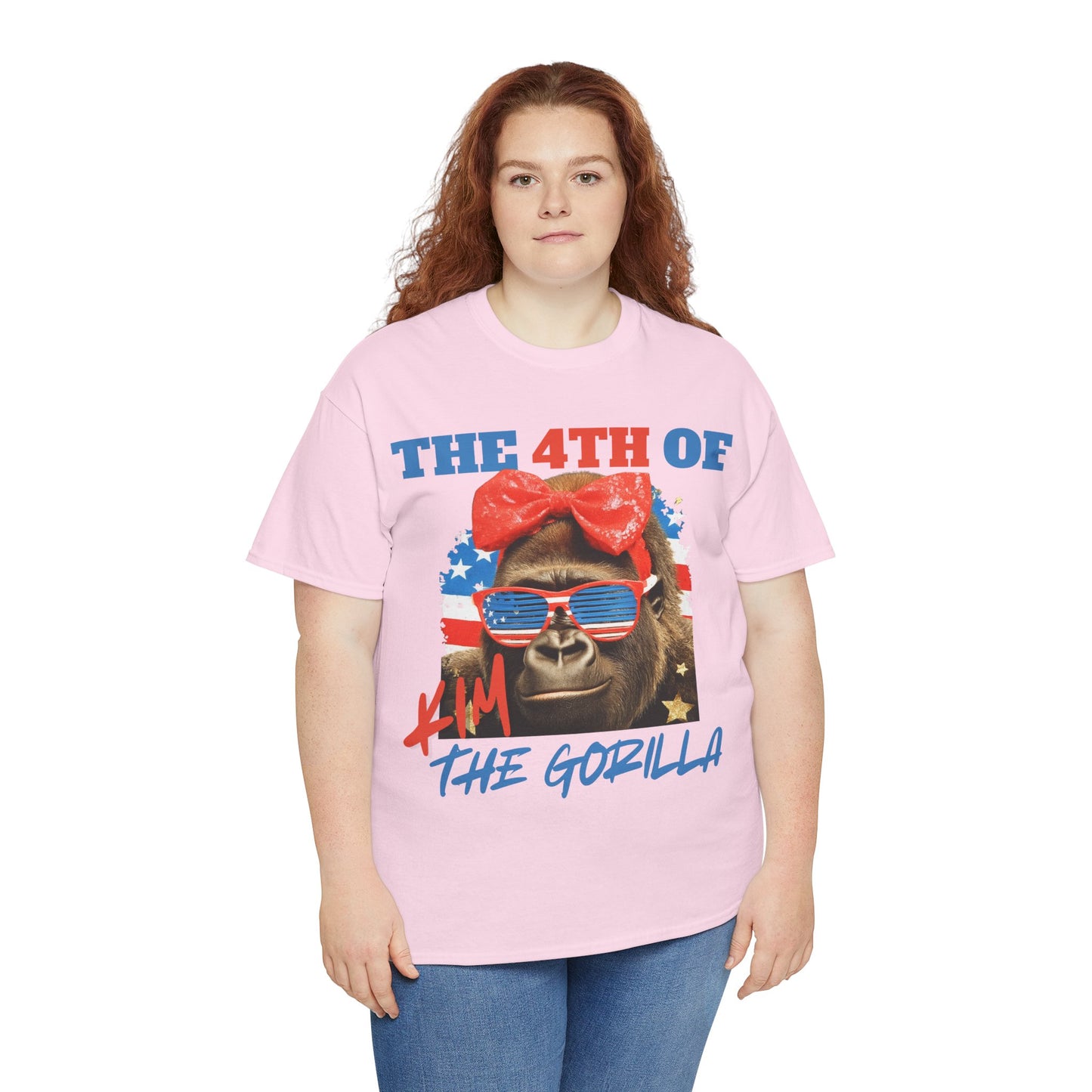 4th of Kim the Gorilla T-shirt | July 4th | Official Kim the Gorilla Merch