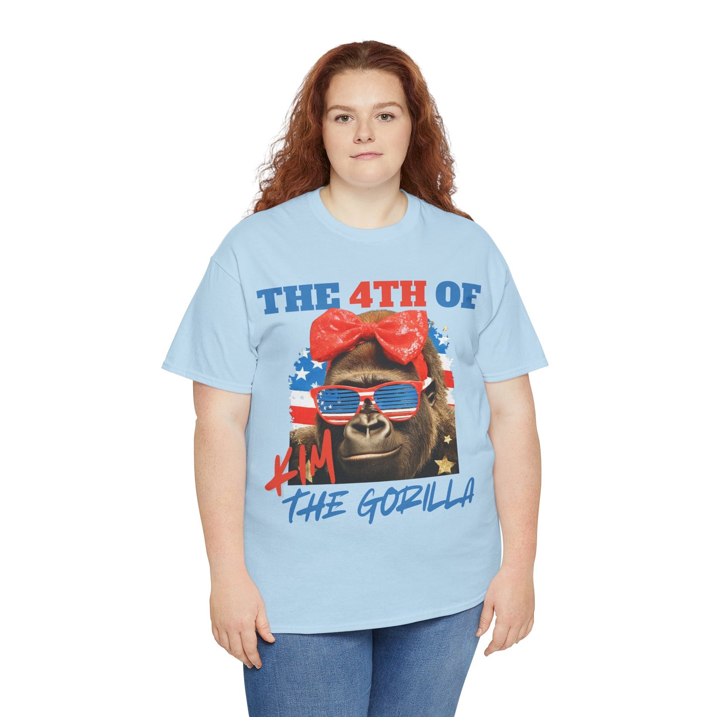 4th of Kim the Gorilla T-shirt | July 4th | Official Kim the Gorilla Merch