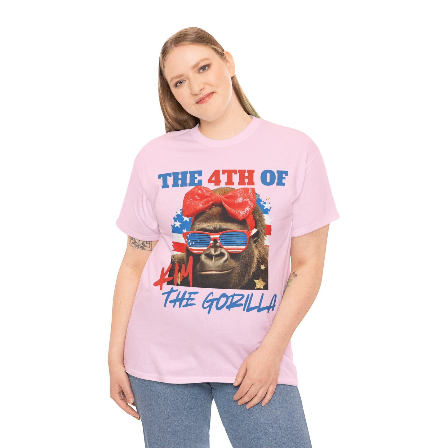 4th of Kim the Gorilla T-shirt | July 4th | Official Kim the Gorilla Merch