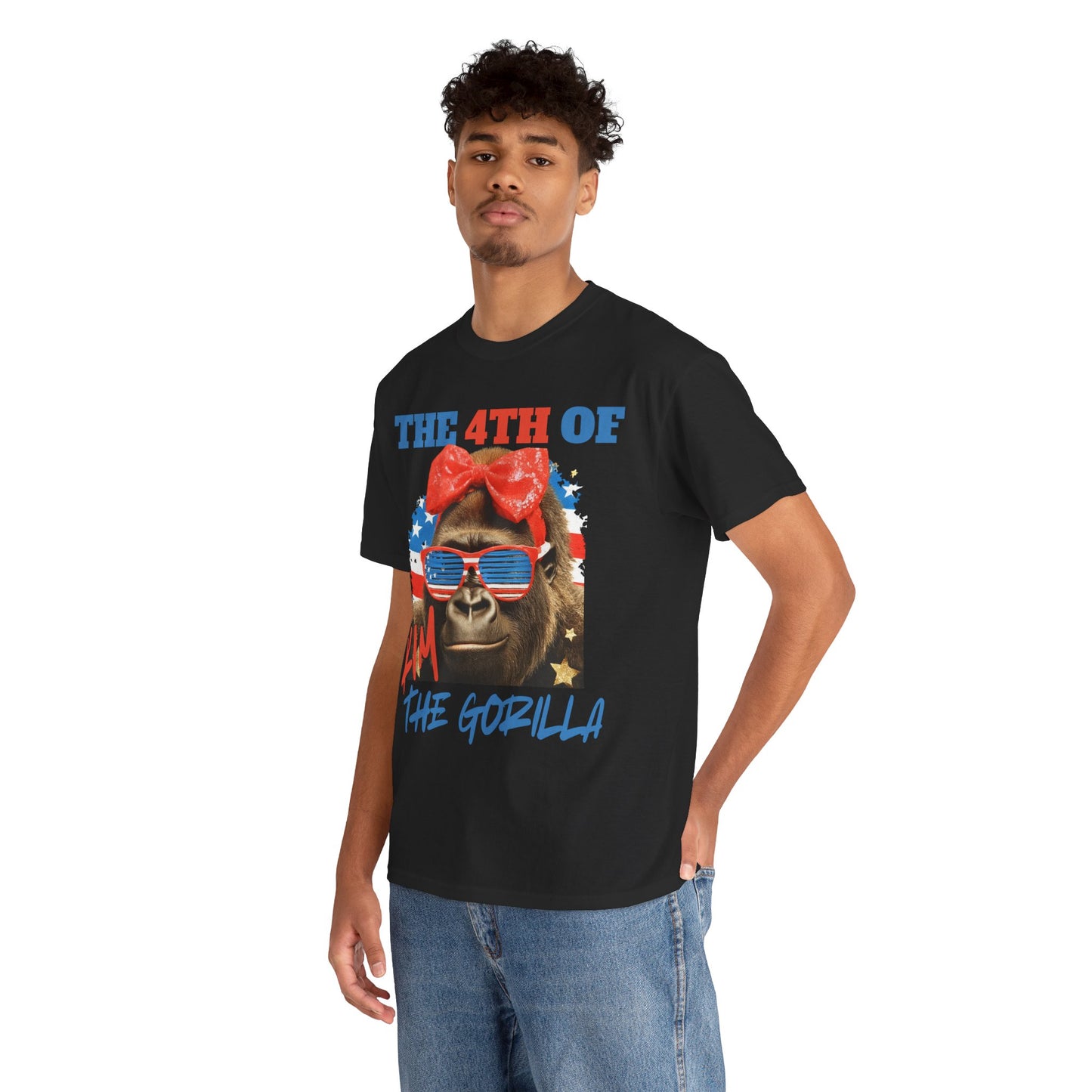 4th of Kim the Gorilla T-shirt | July 4th | Official Kim the Gorilla Merch