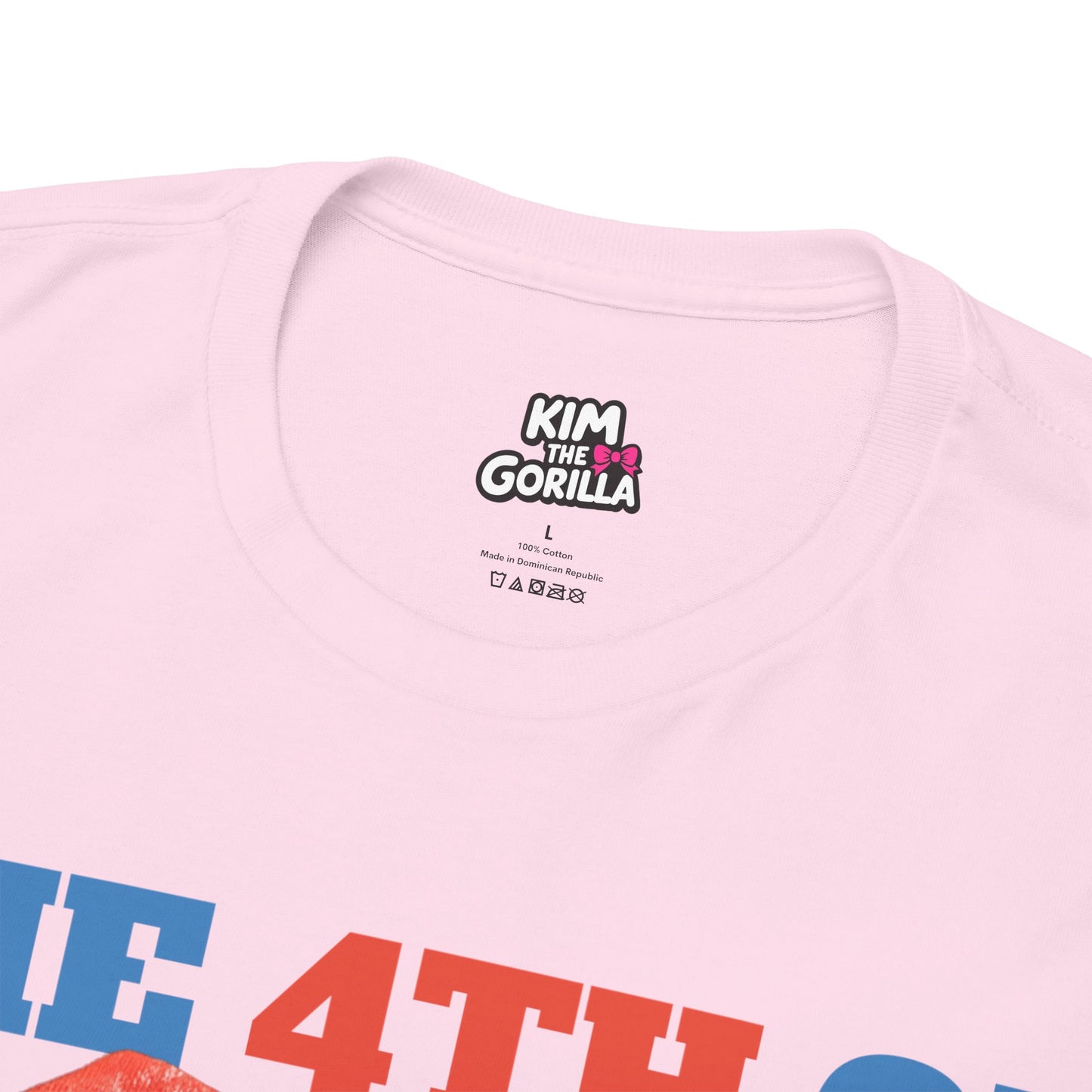 4th of Kim the Gorilla T-shirt | July 4th | Official Kim the Gorilla Merch