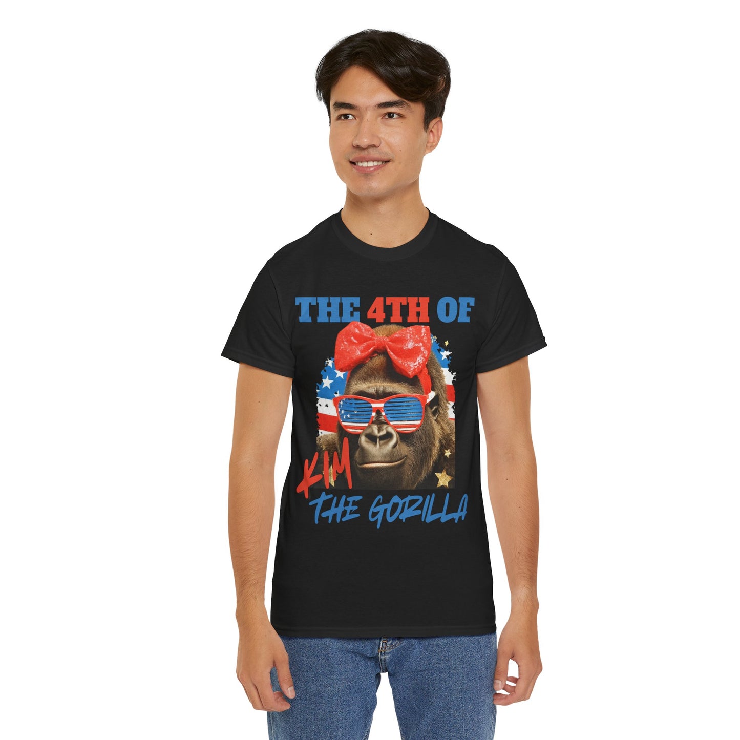 4th of Kim the Gorilla T-shirt | July 4th | Official Kim the Gorilla Merch