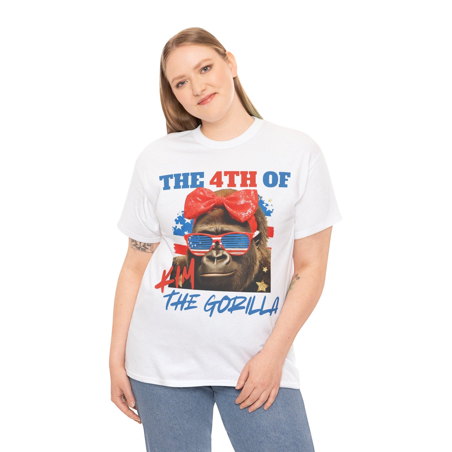 4th of Kim the Gorilla T-shirt | July 4th | Official Kim the Gorilla Merch