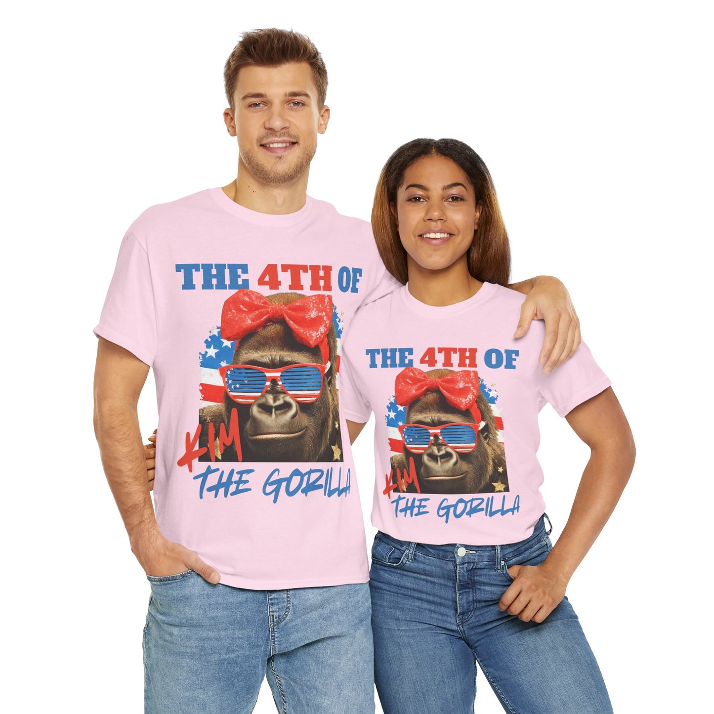 4th of Kim the Gorilla T-shirt | July 4th | Official Kim the Gorilla Merch