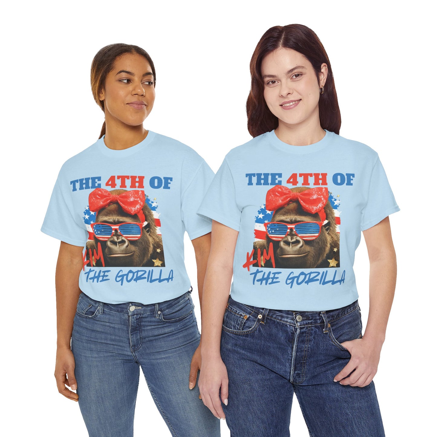 4th of Kim the Gorilla T-shirt | July 4th | Official Kim the Gorilla Merch